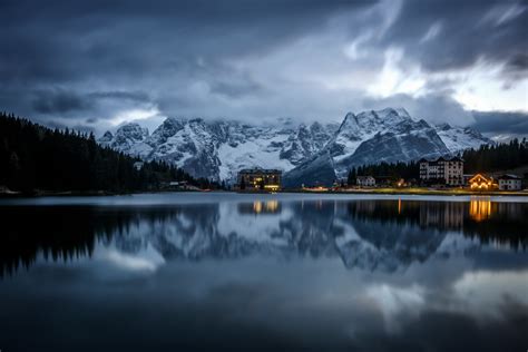 Reflections On Lake Of Misurina Dolomites Italy Reflecti Flickr
