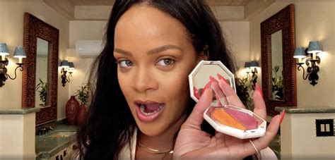 Rihannas Vogue Makeup Routine Video Teases New Fenty Beauty Products Allure
