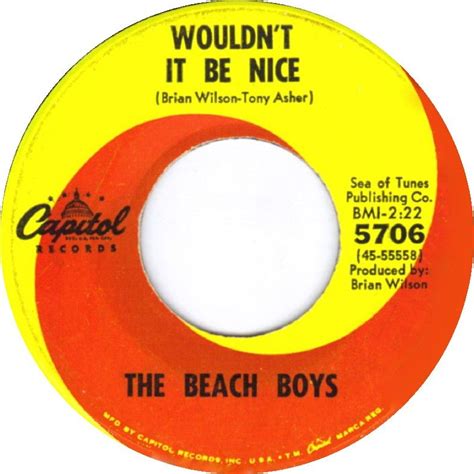 Wouldnt It Be Nice The Beach Boys 1966 Oldies Music 1960s Music
