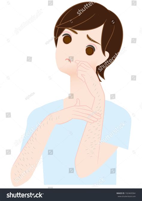 We will often treat people who have dark areas under the arms because of coarse hair with laser hair removal because it's much less traumatic. Hair Dark Arm Stock Illustration 192469364 - Shutterstock