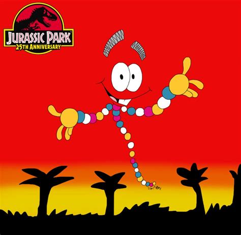 Jurassic Park 25th Anniversary Mr Dna Ii By Trefrex On