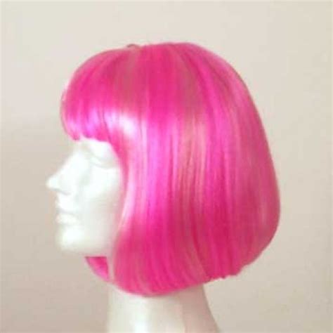 Cindy Wig Bubble Gum Pink Wigs Clown Wig Bubblegum Pink