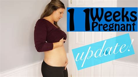 Weeks Pregnancy Update Starting To Show Youtube