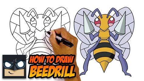 How To Draw Pokemon Beedrill Youtube