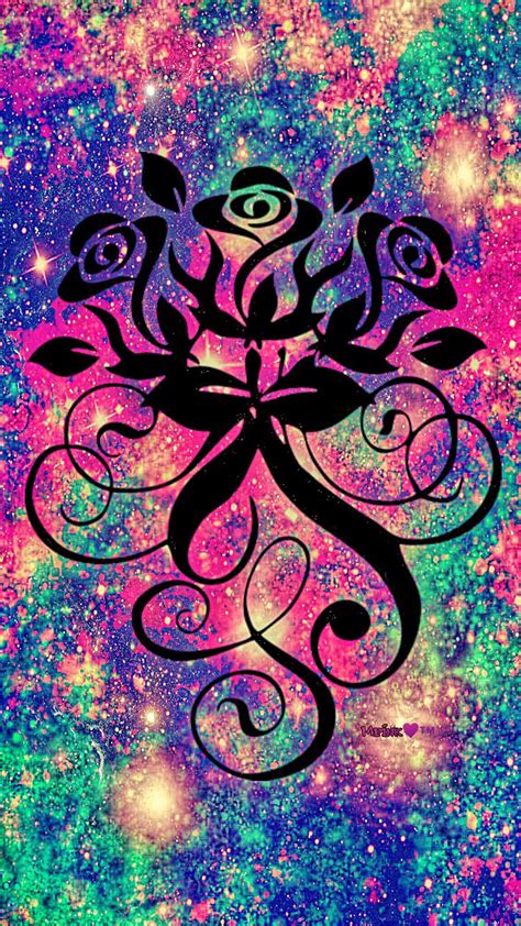 Beautiful Roses Galaxy Wallpaper Androidwallpaper