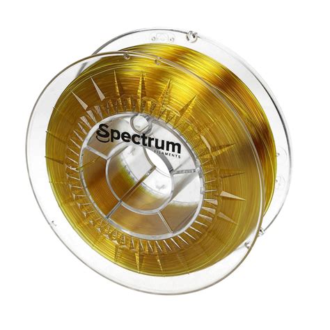 Køb Spectrum Filaments Petg 175mm Transparent Yellow 1 Kg