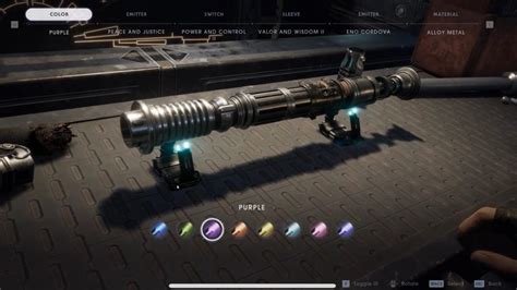Star Wars Jedi Fallen Order Lightsaber Colours How To Get Every
