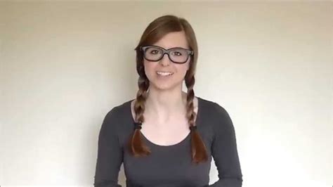 Cute Geeky Girl Youtube