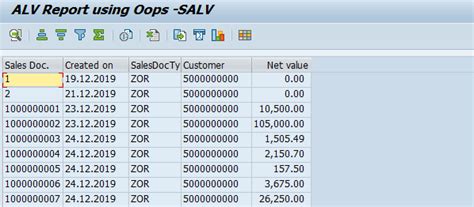 Simple OOPS ALV In SAP ABAP