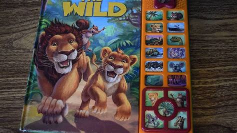 Disneys The Wild Play A Sound Story Book Kids Toy Youtube