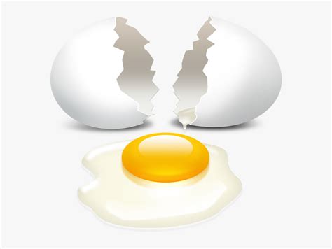 Cracked Egg Vector Transparent Cracked Egg Clip Art Hd Png Download