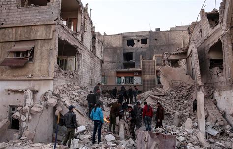 Death Toll Rises From Syrian Airstrikes On Civilians Near Damascus