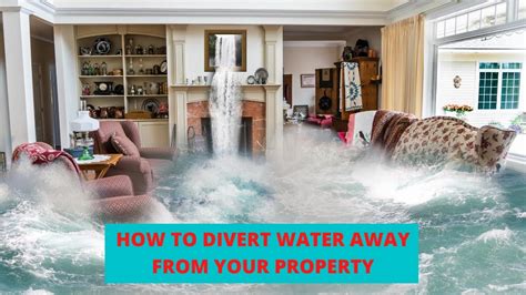 How To Divert Water Away From Your Property Youtube