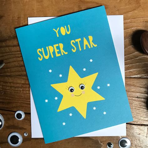 You Super Star Card By Stripeycats