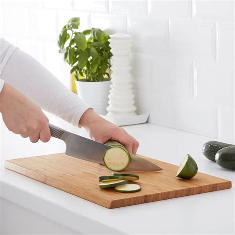 With the proper care, it will serve you for a very long time. APTITLIG Chopping board, bamboo, Length: 17 ¾" - IKEA in ...