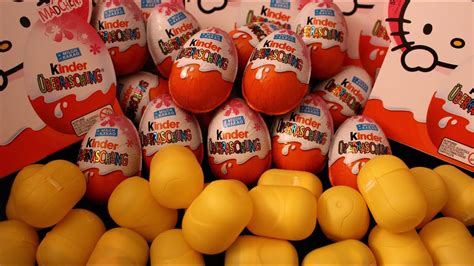 Girls Kinder Surprise Eggs Oua Kinder Cu Surprize Ovo Huevitos Sorpresa