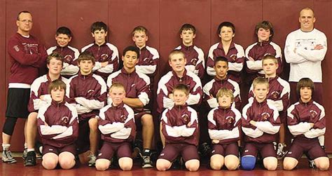 Sidney Middle School Wrestling Team The Roundup
