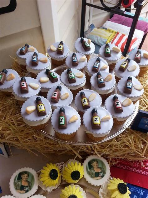 Whether you're a huge wine enthusiast or just like a little bit of an italian influence in your decorating, you'll find exactly what you need with wine and grape decor. Country hoedown theme party. White wine cupcakes with ...