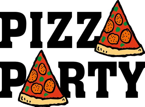 Pizza Party Blank Invitations