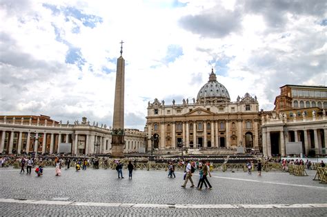 Visiting Saint Peters Square In Vatican City