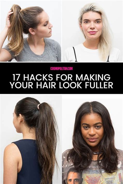 The truth is, thick hair may be unruly at times but that's precisely what makes it uniquely enjoyable to have. How to Make Your Hair Look Thicker - Tips for Giving Your ...