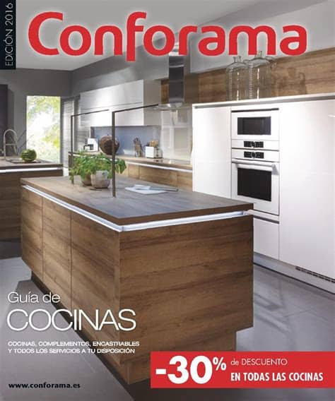 Mesa de salón con diseño sencillo pero a la vez elegante perfecta para tu salón o incluso también para tu cocina, ya que en cualquier sitio donde la pongas quedará perfecta. Cocinas Conforama 2018: precios ofertas (con imágenes ...