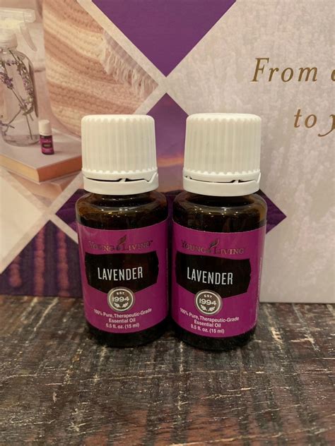 This Listing Is For 2 New Unopened 15ml Young Living ‘lavender