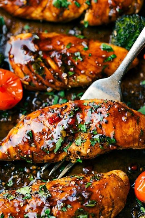 One Pan Balsamic Chicken And Veggies Chelseas Messy Apron