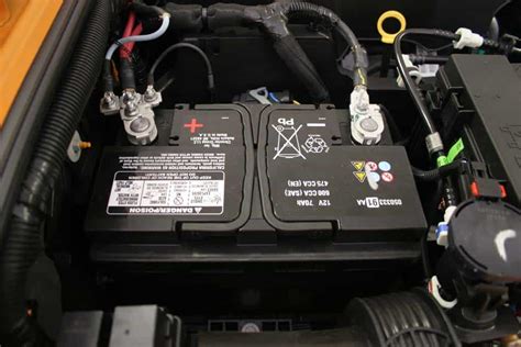jeep wrangler battery size  overview
