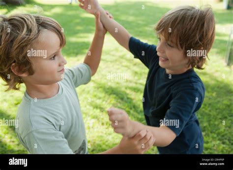 Boys Fighting Stock Photo Royalty Free Image 48949006 Alamy
