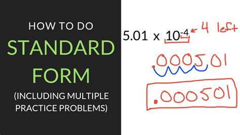 Example Of Standard Form A Complete Guide Mathcation