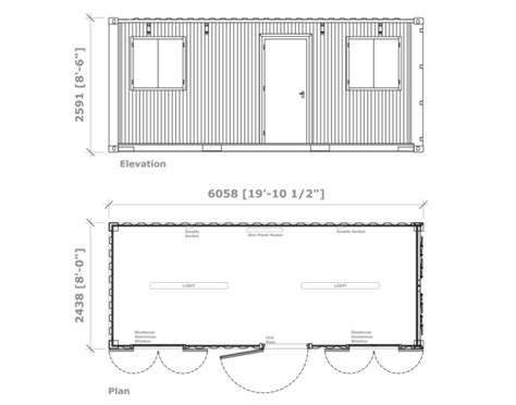 20ft Shipping Container Offices Container Sales