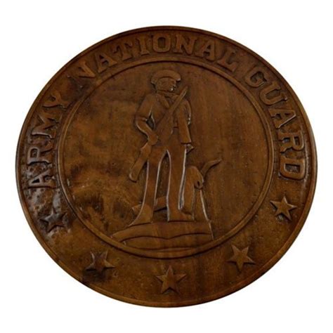 Us Army National Guard Seal Plaque