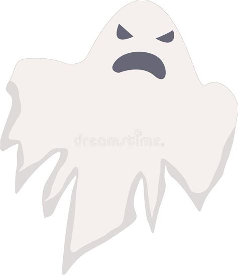 Halloween Horror Creepy Scary Ghosts Ghostly Halloween Mascots Vector