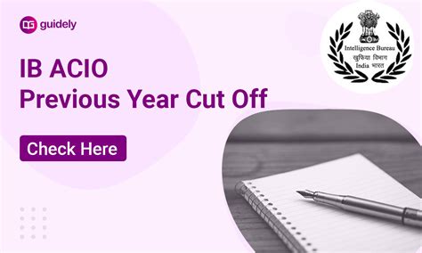 Observe both preliminary and final answer sheet. IB ACIO Previous Year Cut Off | Category-Wise Cut Off Check Here