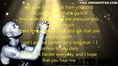 These are the first 10 quotes we have for him. DMX THE PRAYER - YouTube