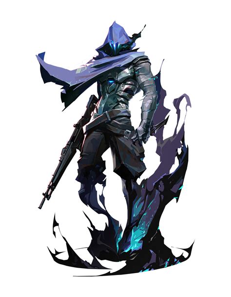 Hd Valorant Game Omen Character Player Png Pxpng