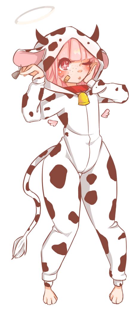 Anime Cow Drawing Chibi Commission Chibi Cow By Dimitra25 On Deviantart Working On Drawing