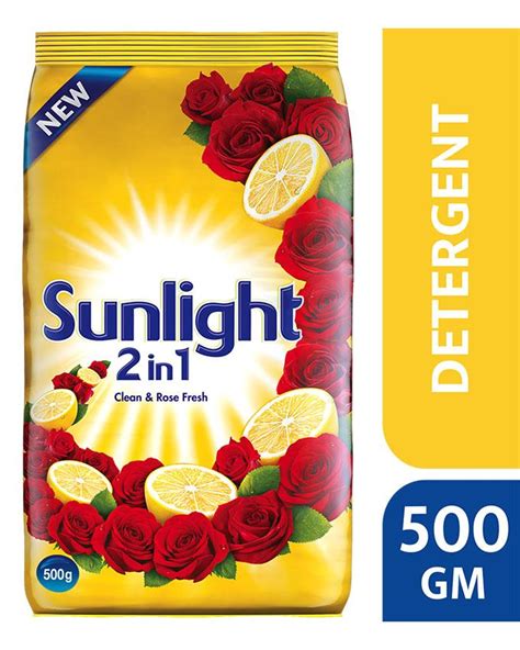 Buy Sunlight 2 In 1 Clean And Rose Fresh Washing Powder At Best Price