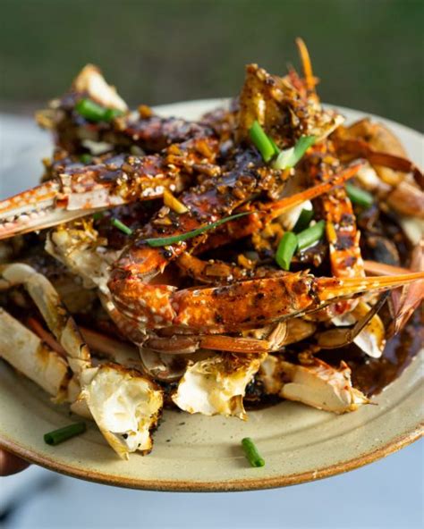 Singapore Style Grilled Black Pepper Crab Marion S Kitchen
