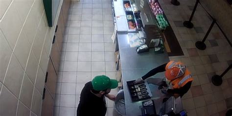 Subway Robber Orders Sandwich And Cookies Before Producing Gun