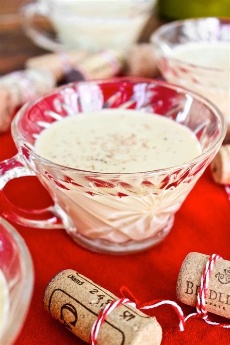 Make one of the brown liqueur cocktails and your friends will be begging you to become their live in bartender. Holiday Cocktail Recipe: Bourbon Eggnog | Kitchn