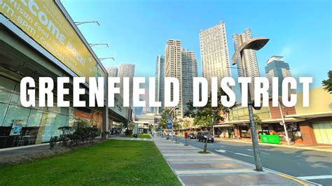 4k Greenfield District Mandaluyong Walking Philippines Youtube
