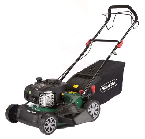 Qualcast 46cm Self Propelled Petrol Lawnmower With Briggs And Stratton
