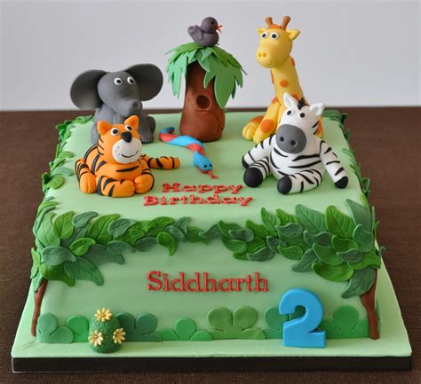 Safari Cakes Decoration Ideas Little Birthday Cakes
