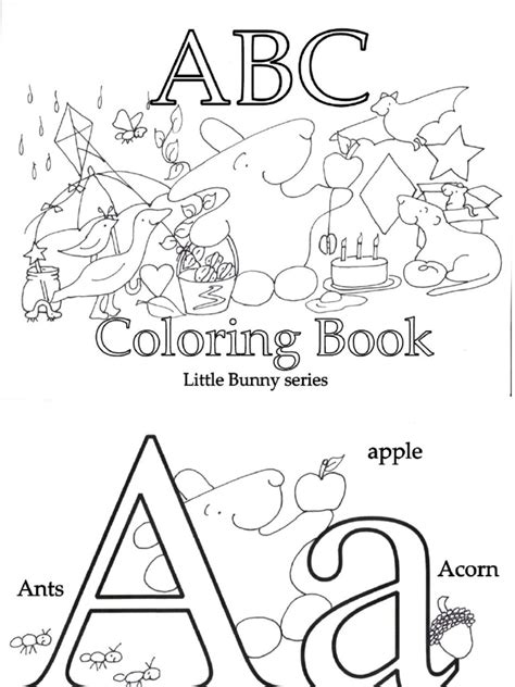 ABC Coloring Book PDF