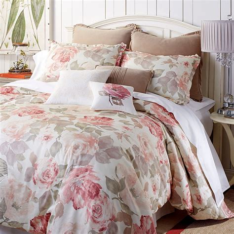 Vintage Rose Pink Comforter And Sham Pier 1 Imports Rose Comforter Pink Comforter Rose Bedding