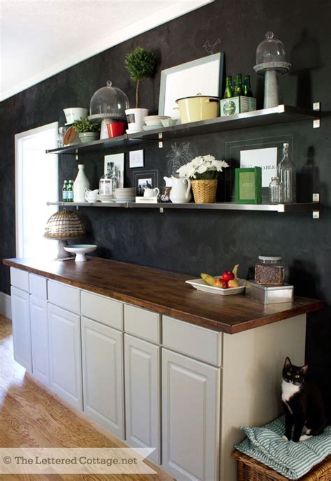 Shop items you love at overstock, with free shipping on everything* and easy returns. chalkboard wall | Kitchen wall shelves, New kitchen ...