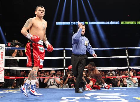 Marcos maidana broner was being talked as the next big thing in boxing undefeated. Marcos Maidana proves Adrien Broner is no Floyd Mayweather