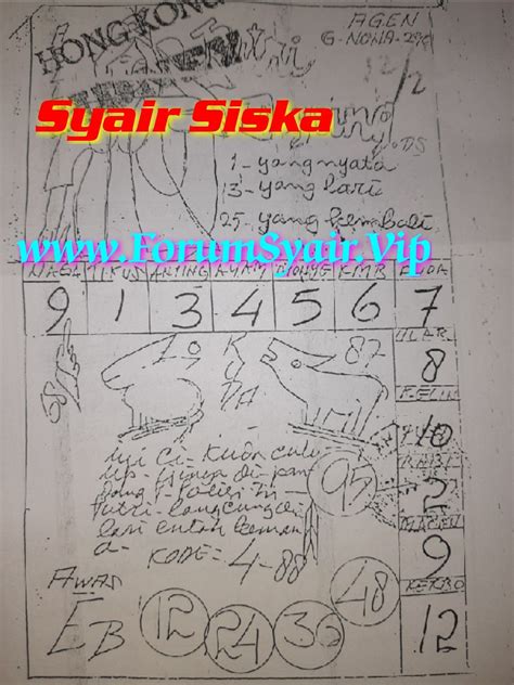 Syair Sdy Omiframe Naga Mas – Teka Teki HK Malam Ini